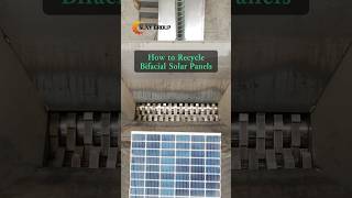 Bifacial Solar Panels Recycling EXPLAINED solarwastemanagement [upl. by Macpherson]