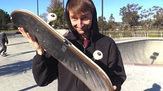 SKATEBOARDING ON A NINTENDO WII TONY HAWK RIDE BOARD  SKATE EVERYTHING EP 7 [upl. by Pournaras]