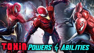 Venom మనవడు Carnage కొడుకు అయిన Toxin స్టోరీ Toxin Origin powers amp Abilities Venom facts [upl. by Hsetih]