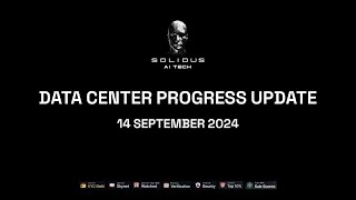 📣 Data Center Progress Update – Solidus Ai Tech [upl. by Cottrell]