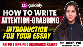 Descriptive Writing Strategy Series for IBPSSBI PO Mains 2024  Essay Writing Steps  Ms Rakhi Pal [upl. by Michi703]