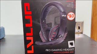 LVLUP Pro Gaming Headset review in 2022  is it worth your 10 [upl. by Arec29]