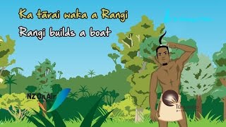 Rangi builds a boat ENGLISH LANGUAGE [upl. by Klemperer]