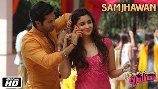 Samjhawan Unplugged Karaoke With Lyrics  Alia Bhatt  Female Karaoke [upl. by Alemak]