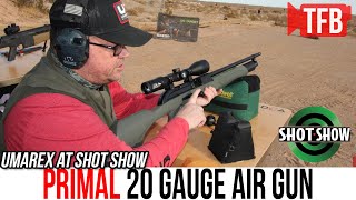 A 20 Gauge Air Gun That Shoots Anything The Umarex Primal SHOT Show 2022 [upl. by Pollock555]