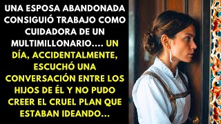 UNA ESPOSA ABANDONADA ACEPTÓ UN TRABAJO COMO CUIDADORA DE UN MULTIMILLONARIO UN DÍA SIN QUERER [upl. by Acinaj]