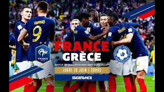 Match France Grèce 2023  Éliminatoire Euro 2024  Football  Pronostic [upl. by Yuma]