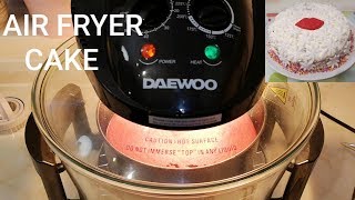 Baking my cake with Daewoo halogen oven [upl. by Whiney]