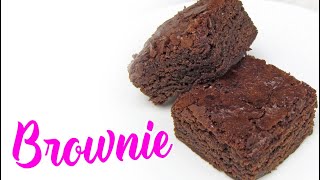 Brownie Receta fácil paso a paso [upl. by Elvie470]