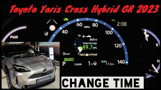 How to Change Time Settings in Toyota Yaris Cross Hybrid GR 2023 Model toyota toyotayariscross [upl. by Alih721]