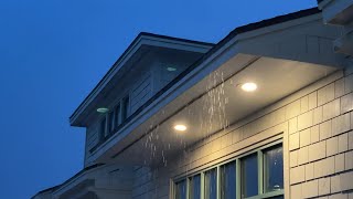 RAW VIDEO Rain Wind and Heavy Surf in Wrightsville Beach NC [upl. by Renny]