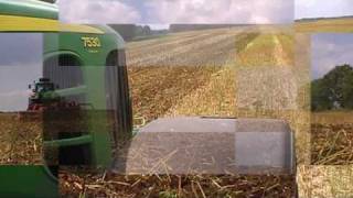 John Deere 7530P amp Kuhn Scheibenegge HXL 52m HQ [upl. by Corabelle]