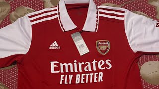 Arsenal 2223 Home Jersey  Football Monk Jersey Review [upl. by Anneh]