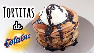 TORTITAS DE COLACAO  Receta Fácil y Rápida  PANCAKES [upl. by Doak]