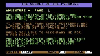 C64 Game Das Geheimnis der Pyramiden [upl. by Aikrahs158]