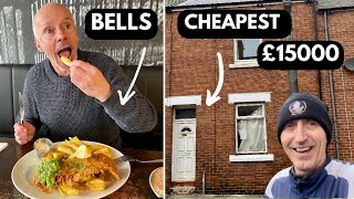 Bells Fish amp Chip Restaurant Review amp Cheapest House Seaham Durham [upl. by Nahaj]