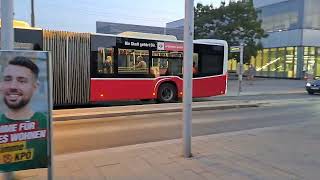 Autobus Linie 29B Leopoldau in Wien [upl. by Filler]