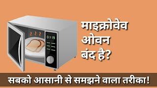 Microwave Oven Not Working  Not Getting On  Dead  Microwave Oven Repair Episode 2  Hindi [upl. by Millman]