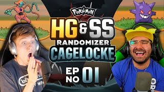 CRINGY OLD VIDEOS  Pokemon Heart Gold and Soul Silver Randomized Cagelocke Ep 01 [upl. by Emya304]