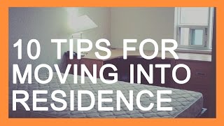 10 TIPS FOR MOVING INTO RES  uOTTAWA [upl. by Araz]