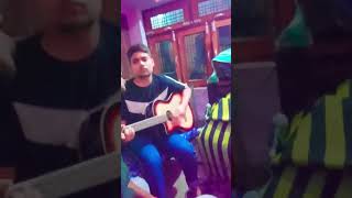 AashqimoviesongjismoKepicheArjit singhHindisong youtubeshorts guitarcover trending [upl. by Llerryt]