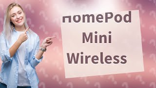 Can you use HomePod mini wirelessly [upl. by Nyvets27]