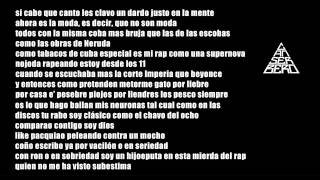 Na  Canserbero Letra [upl. by Fabrice]