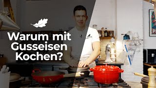 Darum solltest du mit Gusseisen Kochen  Vorteile von Gusseisen Töpfen amp Pfannen [upl. by Isborne]