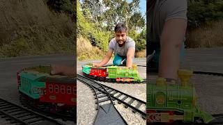 Biggest Electric Steam Train🚂 with 17 Track Unboxing and Testing😨 [upl. by Harmonie58]