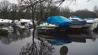 Hochwasser Meppen 06012024 Radde Yachthafen 4k30 [upl. by Jempty]