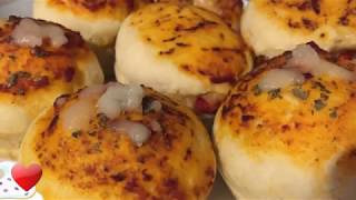 Muffin di Pizza Ricetta semplice e veloce muffin salati soffici con lievito Mastro Fornaio [upl. by Reseda]