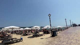 Kikki beach Sunny Beach Burgas 12 july 2023 Bulgaria [upl. by Refinney]