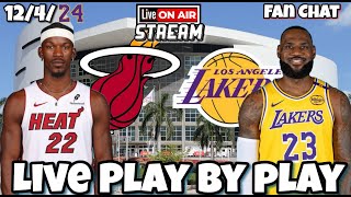 Los Angeles Lakers vs Miami Heat Live NBA Live Stream [upl. by Conal]