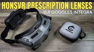 Custom Prescription Lenses for DJI Goggles Integra  HonsVR Review [upl. by Lubbi380]