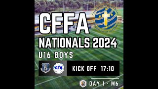 CFFA NATIONALS 2024  DAY 1  U16 BOYS  VCFA V CFA SYDNEY [upl. by Aicilaf358]