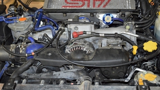 How to put a turbo EJ 25 Liter engine into your 20 WRX [upl. by Cinomod]