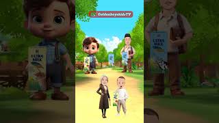 Minum susu coklat bersama cartoon kartun funny animasi animation shortvideo shorts [upl. by Lecia]