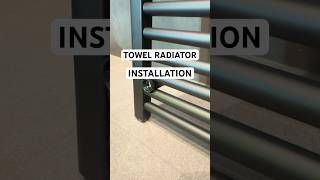 Slim Towel radiator installation [upl. by Akinad327]