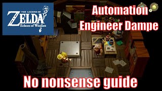 Automation Engineer Dampe  Dampé Automation Side quest Guide [upl. by Ocsecnarf69]