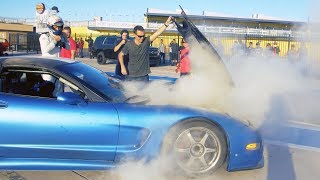 Robs Turbo Corvette CATCHES ON FIRE [upl. by Christel]