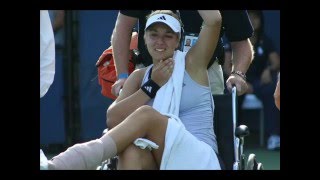 Sabine Lisicki accident US OPEN [upl. by Torre]