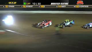 Big Diamond Speedway  Topless Modified Feature Highlights  61022 [upl. by Chung929]