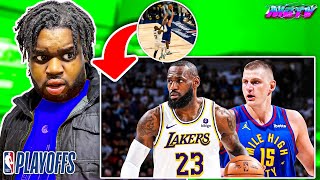 Lakers Fan Reacts To NUGGETS at LAKERS  FULL GAME 1 HIGHLIGHTS  April 20 2024 lakers nuggets [upl. by Ruffi]