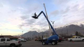 SOLD Manlift Boom Lift 60 Upright SB60 4x4 Dual Fuel with Jib Aerial FOR SALE 16800 [upl. by Nanji]