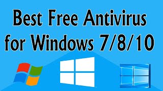 Best free antivirus for PC windows 7 windows 8 windows 10  How to use antivirus free trial [upl. by Renick]