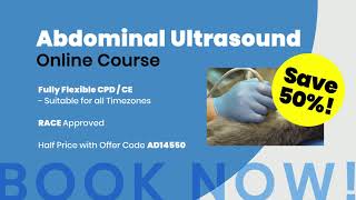 Abdominal Ultrasound  Advance25 Online Course  RACE Approved [upl. by Ingemar]