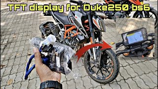 Another duke250 bs6 with TFT display Multi work [upl. by Nylecaj]