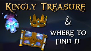 Where to find Kingly treasure Chest Bounty Skull and Crown of Hope  Sea of Thieves [upl. by Nimzaj]