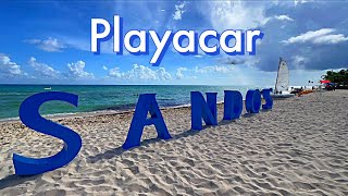 Playacar Beach by Sandos Playacar México 🇲🇽 Riviera Maya [upl. by Anavlys]