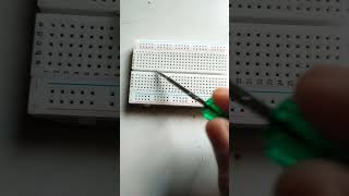 Breadboard का उपयोग 1 मिनट में सीखें ।Breadboard का उपयोग 1 मिनट में सीखें short shortvideo [upl. by Asyle]